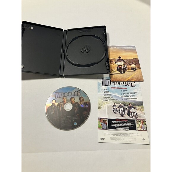 Wild Hogs (DVD) - John Travolta Tim Allen - Tested - Picture 3 of 4